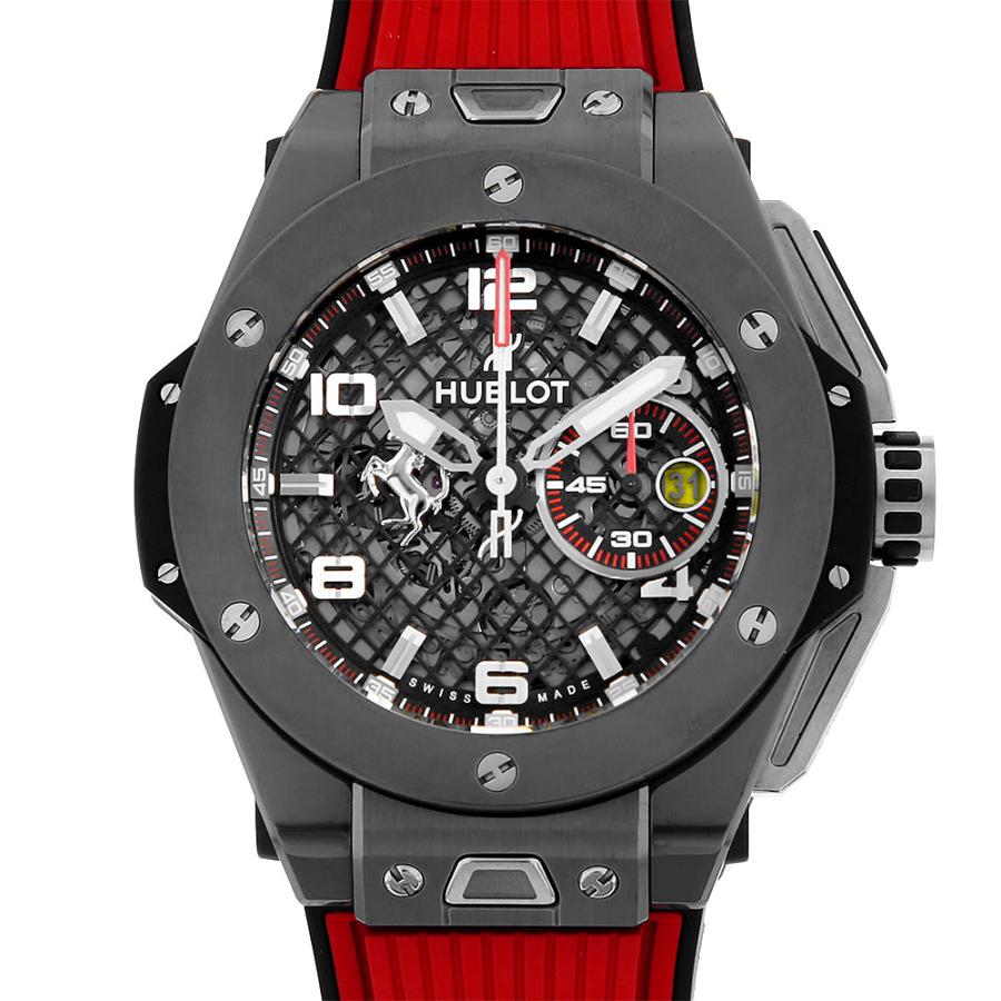 HUBLOT ウブロ ビッグバン フェラーリ スペアチーレ グレー