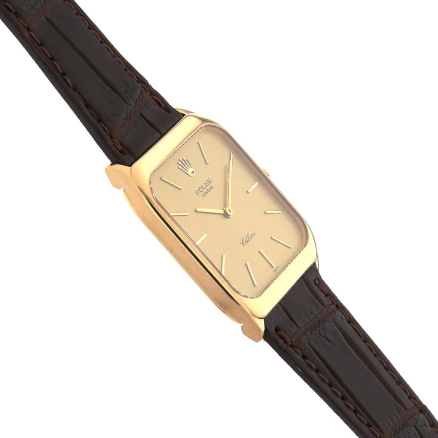 ROLEX（ロレックス） チェリーニ スクエア 4135/8 シャンパン 43番