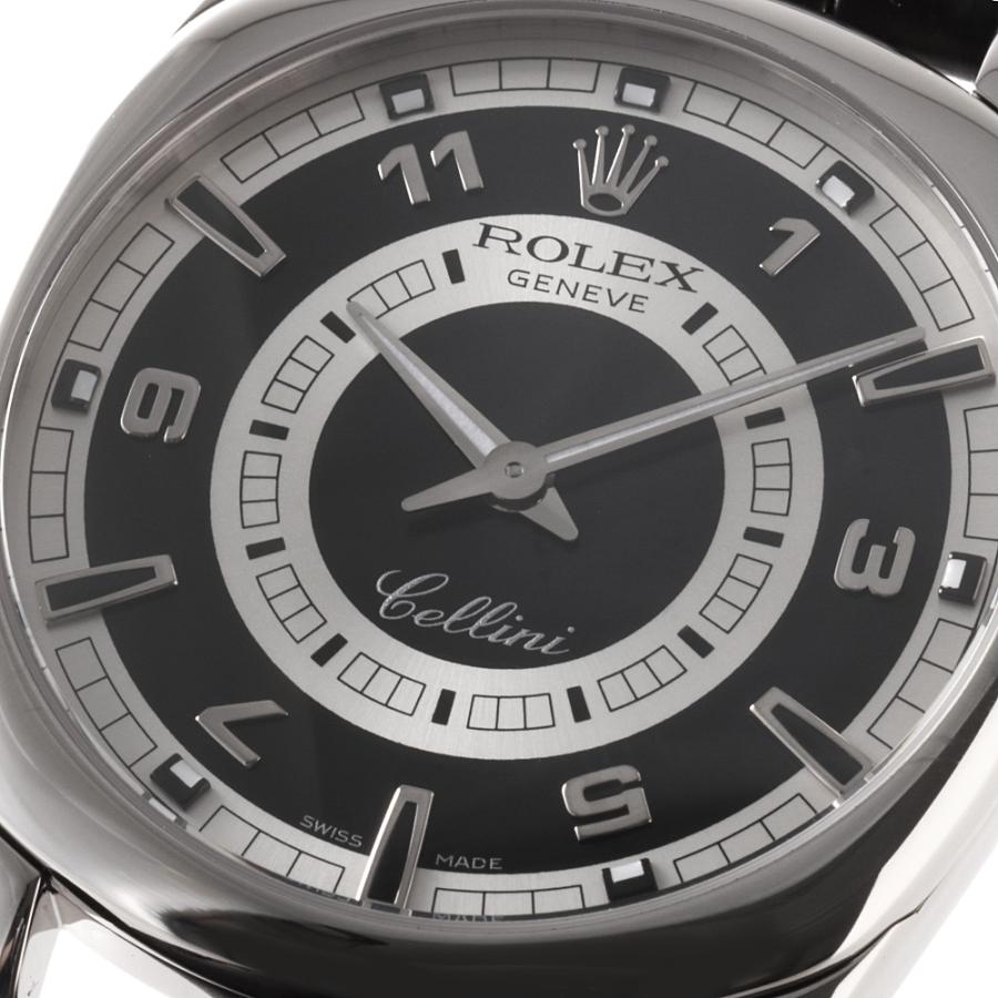 ROLEX（ロレックス） チェリーニ ダナオス 4243/9 ブラック×シルバー D