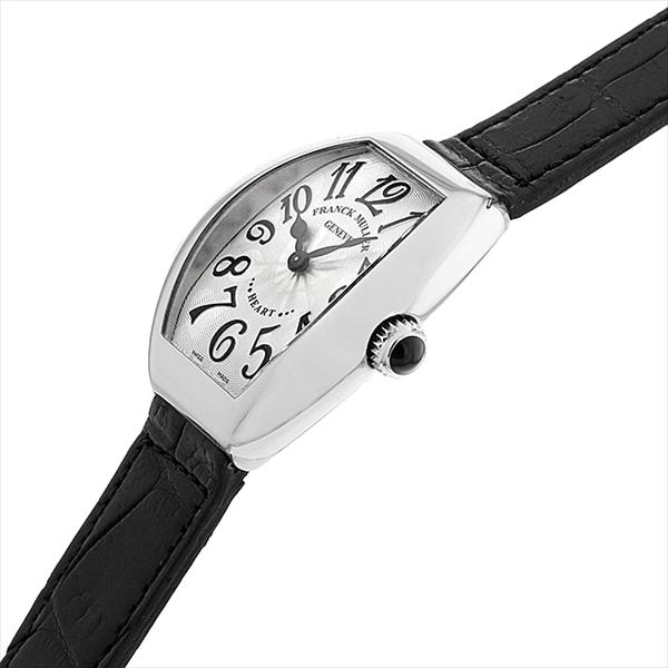 中古 フランクミュラー FRANCK MULLER 5002SQZ AC シルバー レディース 腕時計 フランクミュラー ハートトゥハート 5002SQZ AC シルバー レディース