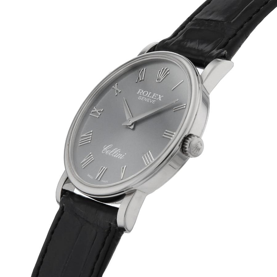 ROLEX ロレックス チェリーニ 5115/9 グレー ローマ M番 中古 メンズ  