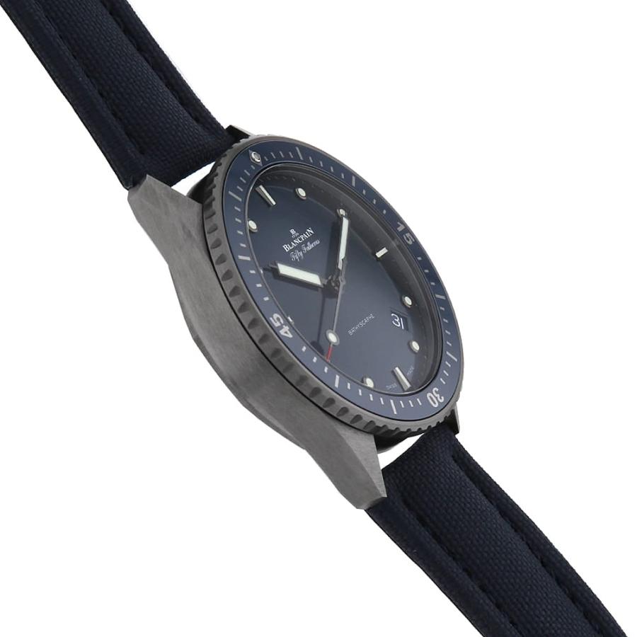 ブランパン フィフティファゾムス バチスカーフ 5000-0240-052A メンズ 中古 腕時計 BLANCPAIN（ブランパン） フィフティファゾムス バチスカーフ 5000