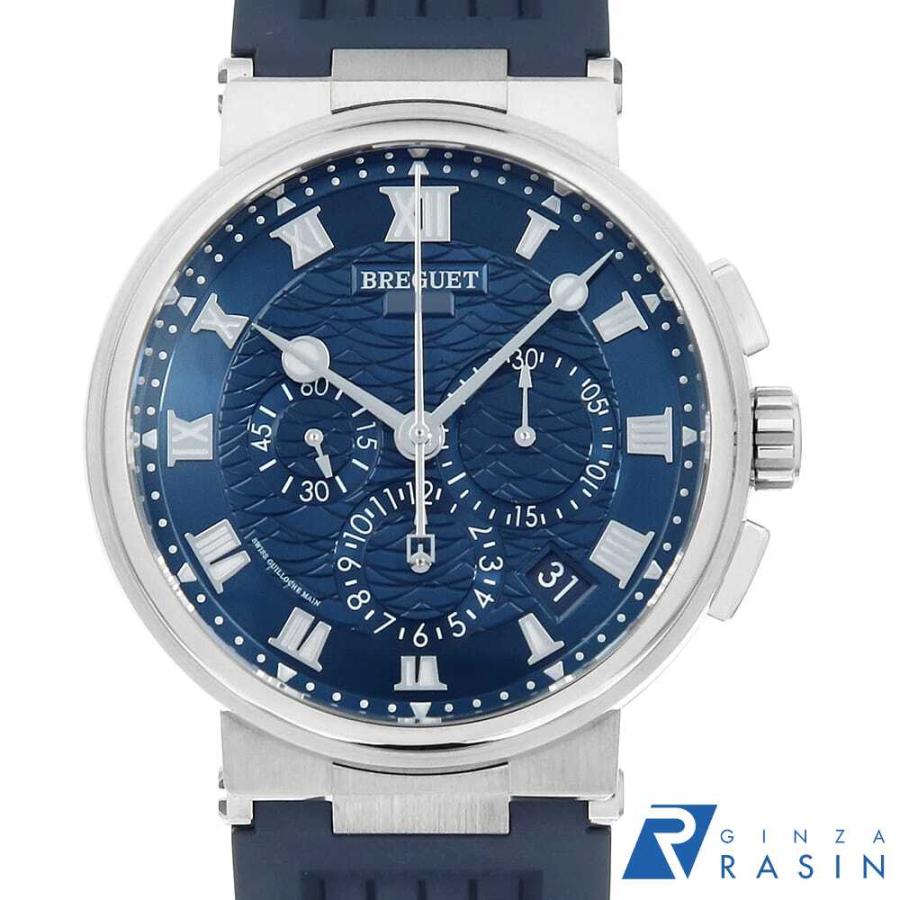 ブレゲ（BREGUET） マリーン クロノグラフ 5527BB/Y2/5WV 中古 メンズ 