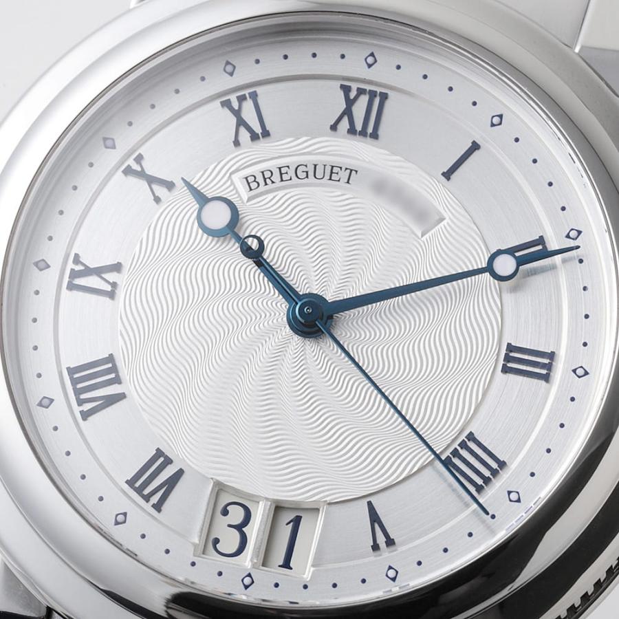 ブレゲ（BREGUET） マリーンIIラージデイト 5817ST/12/SV0 中古 メンズ
