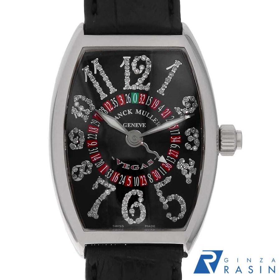 フランクミュラー ヴェガス ジョーカー 限定100本 5850VEGAS CD WG メンズ 中古 腕時計 FRANCK MULLER（フランクミュラー） ヴェガス ジョーカー 限定100本
