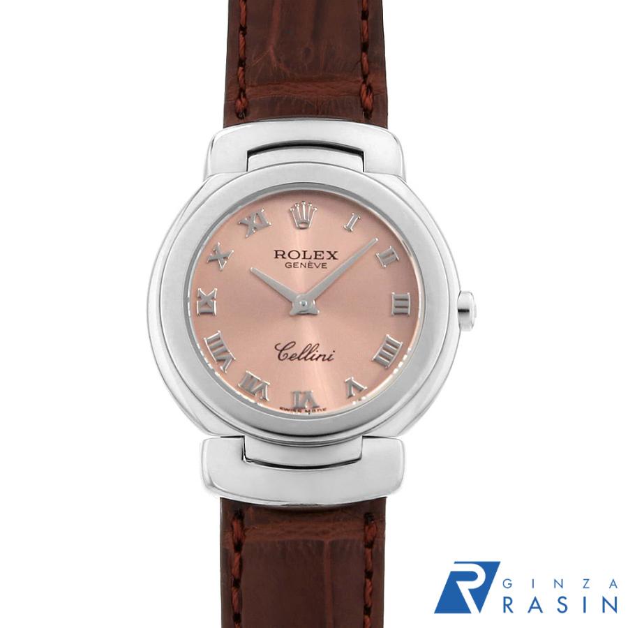 ROLEX ロレックス チェリーニ 6621/9 ピンク X番 中古 レディース