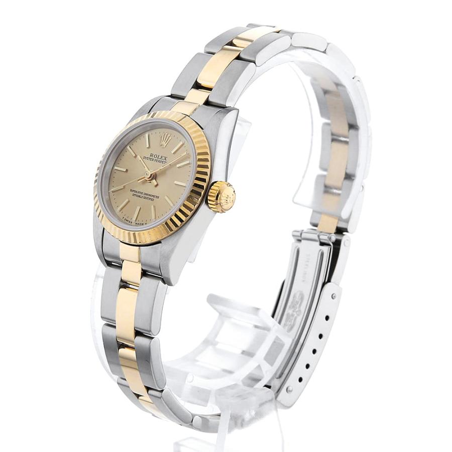 ROLEX（ロレックス） オイスターパーペチュアル 67193 シャンパン バー