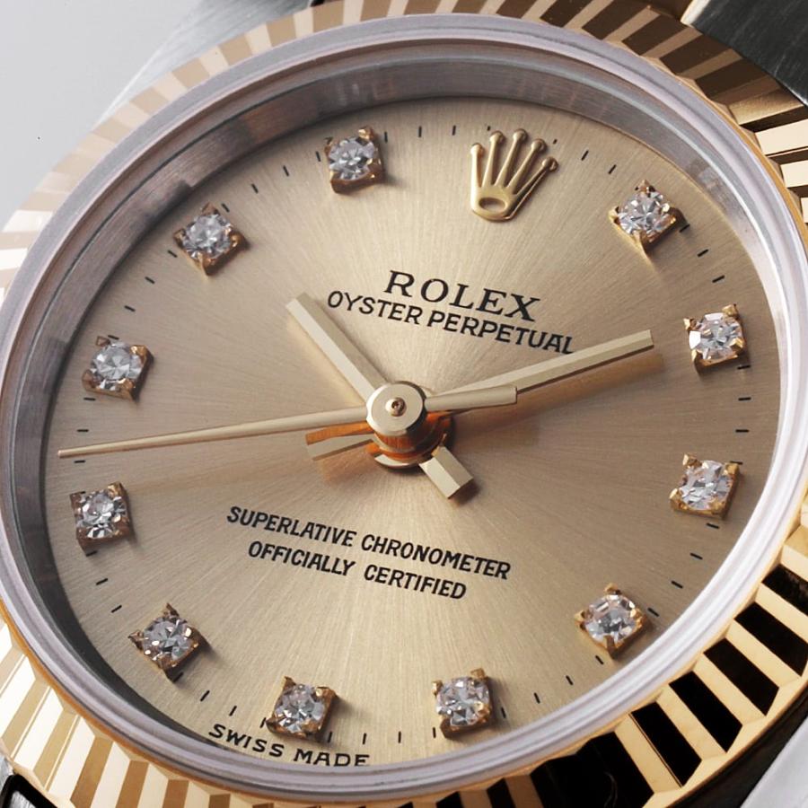 ROLEX（ロレックス） オイスターパーペチュアル 11Pダイヤ 67193G