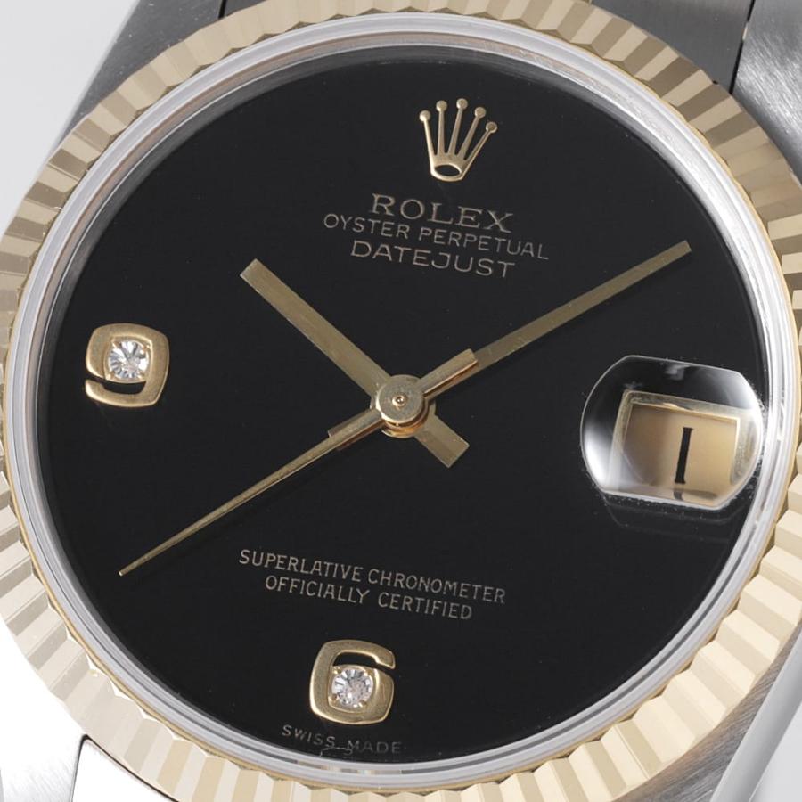 ROLEX（ロレックス） デイトジャスト 6/9ダイヤ 68273 2BR オニキス U