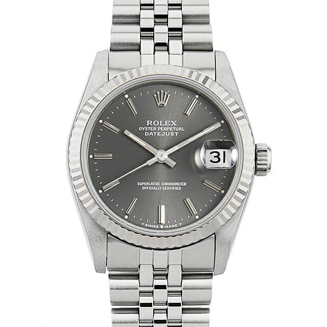 ROLEX（ロレックス） デイトジャスト 68274 グレー バー E番 中古