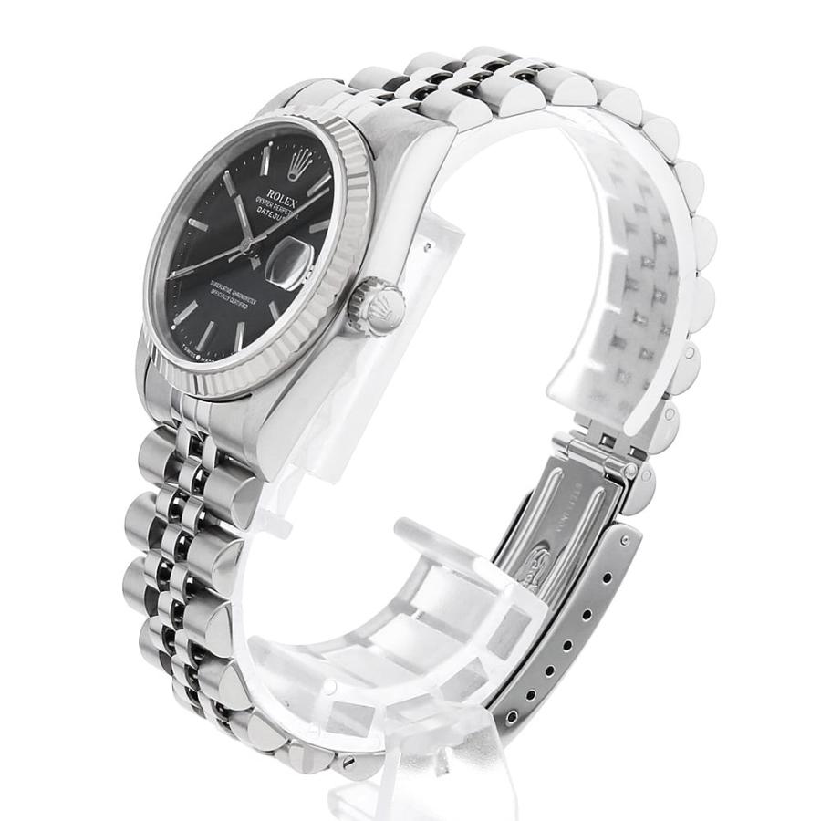 ROLEX（ロレックス） デイトジャスト 68274 ブラック バー W番 中古
