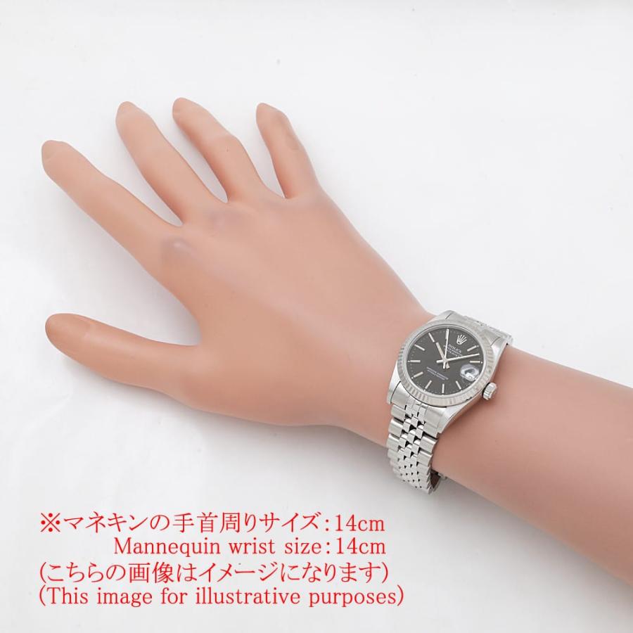 ROLEX（ロレックス） デイトジャスト 68274 ブラック バー W番 中古