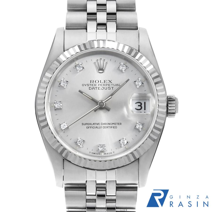 ROLEX（ロレックス） デイトジャスト 10Pダイヤ 68274G シルバー E番