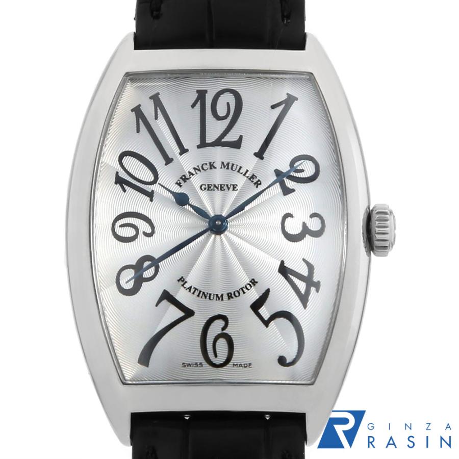 Uhshi様　トノーカーベックス6850メンズサイズ 6850B SC DT RA AC シルバー FRANCK MULLER（フランクミュラー