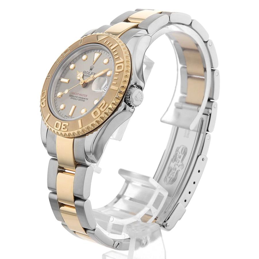 ♔ あこ ♔ レビュー】ロレックス 16623 ヨットマスター ロレゾール 40mm シルバー