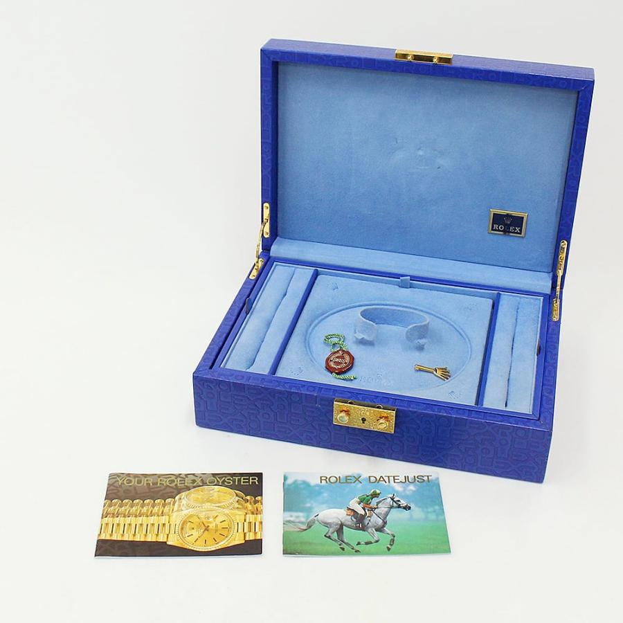 ロレックス箱 ロレックスデイトジャスト 10Pダイヤ ベゼルダイヤ 4Pサファイヤ