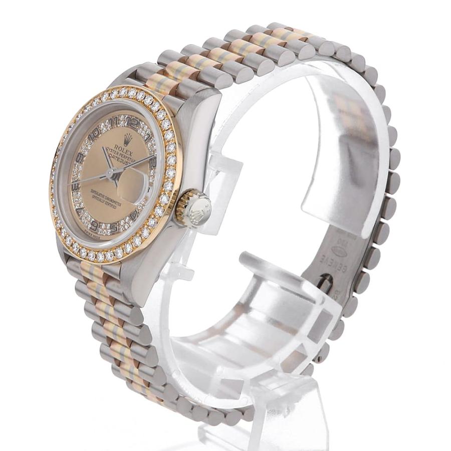 ROLEX（ロレックス） デイトジャスト ミリヤードダイヤ トリドール