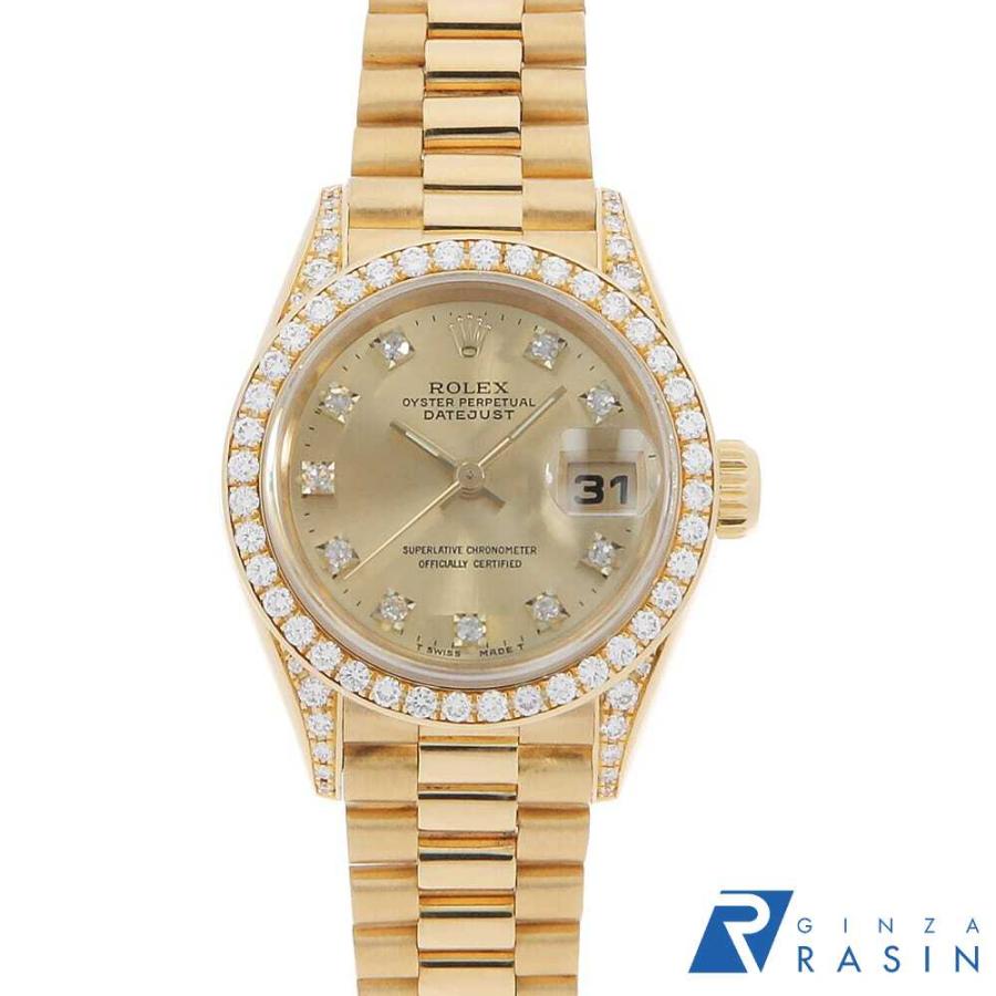 ROLEX（ロレックス） デイトジャスト ベゼルダイヤ 10Pダイヤ