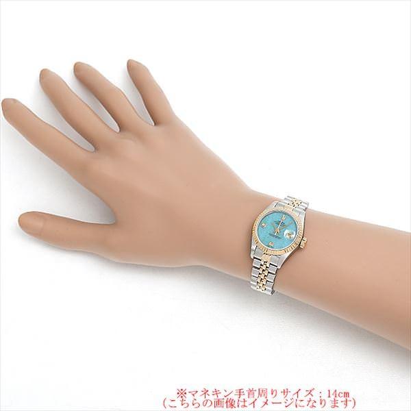 ROLEX ロレックス デイトジャスト 69173 2BR ブルージェダイト T