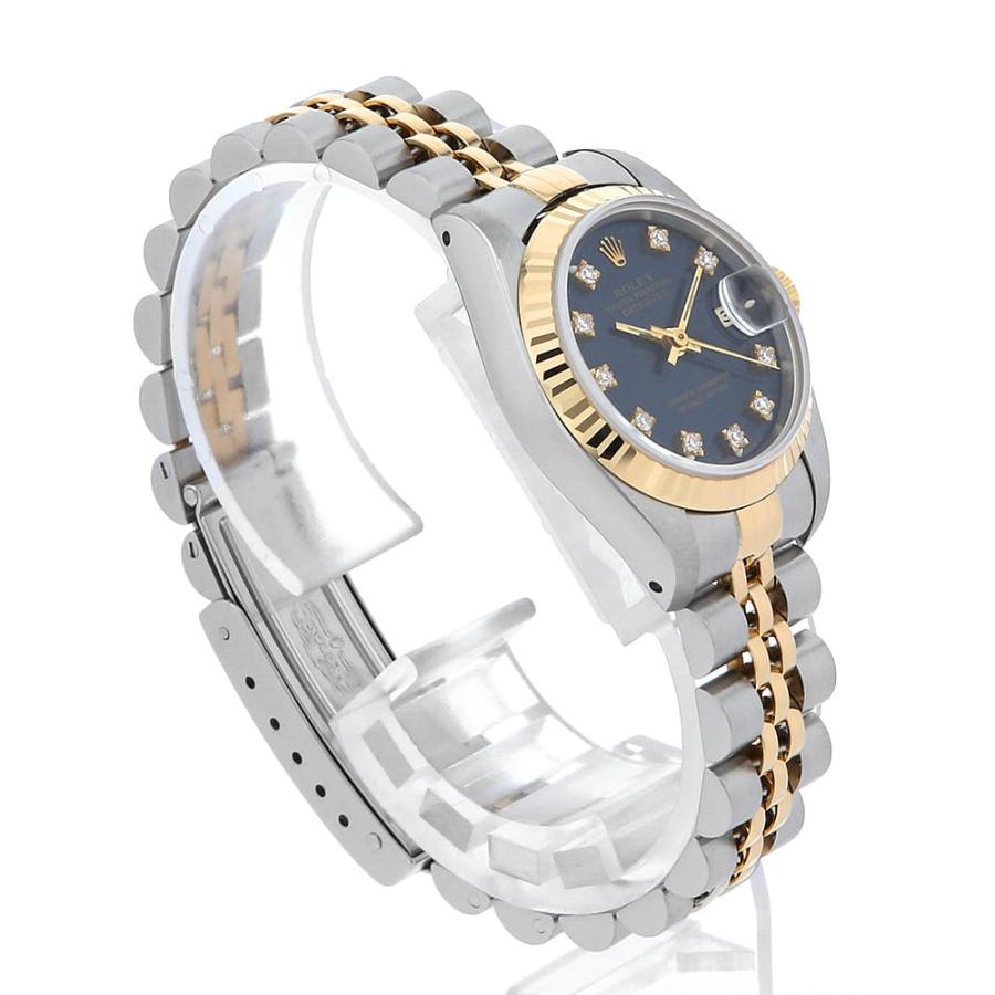 ROLEX（ロレックス） デイトジャスト 10Pダイヤ 69173G ブルー S番