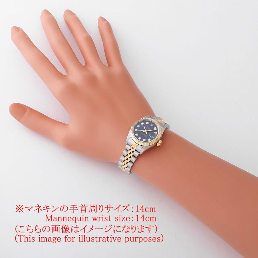 ROLEX（ロレックス） デイトジャスト 10Pダイヤ 69173G ブルー S番