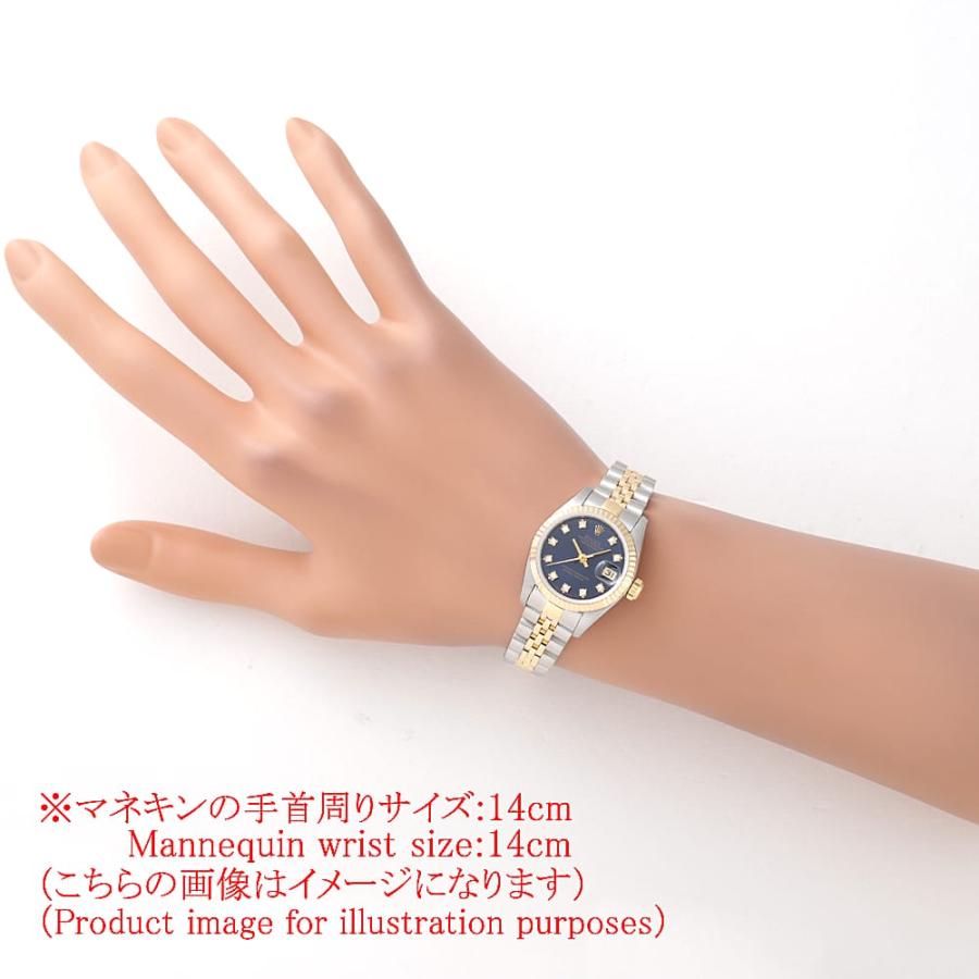 ROLEX（ロレックス） デイトジャスト 10Pダイヤ 69173G ブルー S番