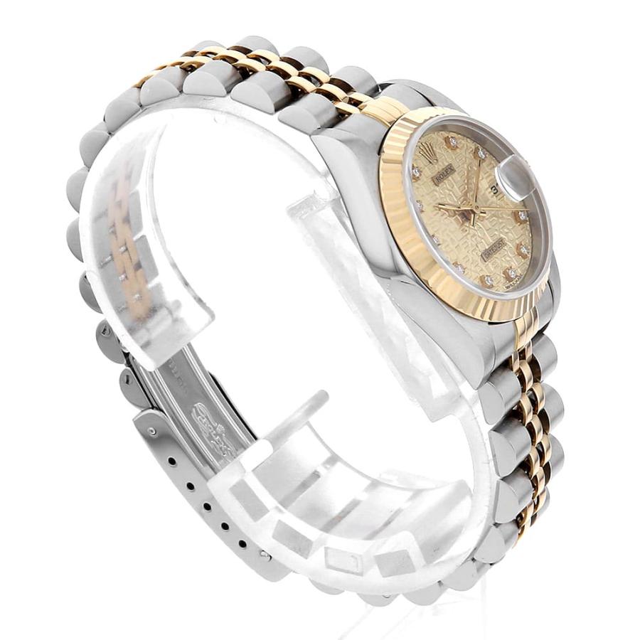 ROLEX（ロレックス） デイトジャスト 10Pダイヤ 69173G シャンパン
