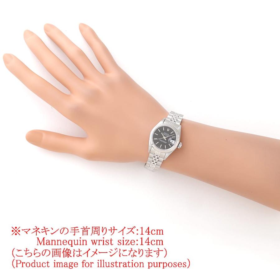 ROLEX（ロレックス） デイトジャスト 69174 ブラック バー X番 中古