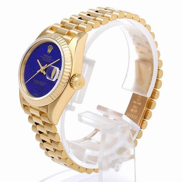 デイトジャスト ロレックス 69178 ラピスラズリ L番 中古 レディース
