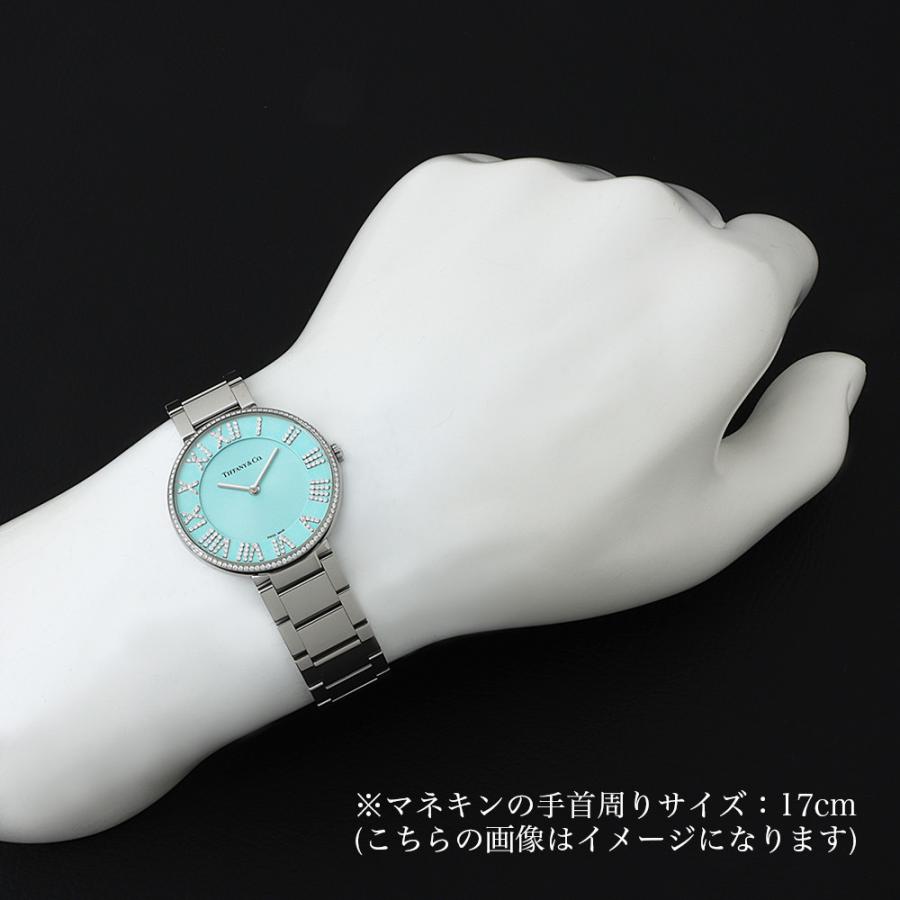 ティファニー アトラス 34MM ローマダイヤモンド 69291821 中古 レディース 腕時計｜ginzarasin｜05