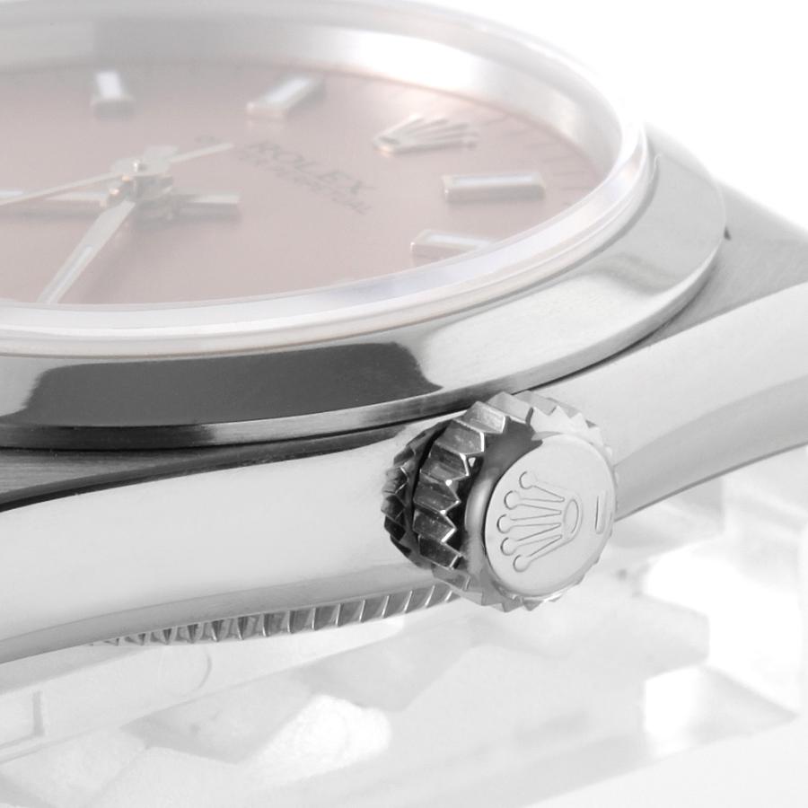ROLEX ロレックス オイスターパーペチュアル 77080 ピンク 369