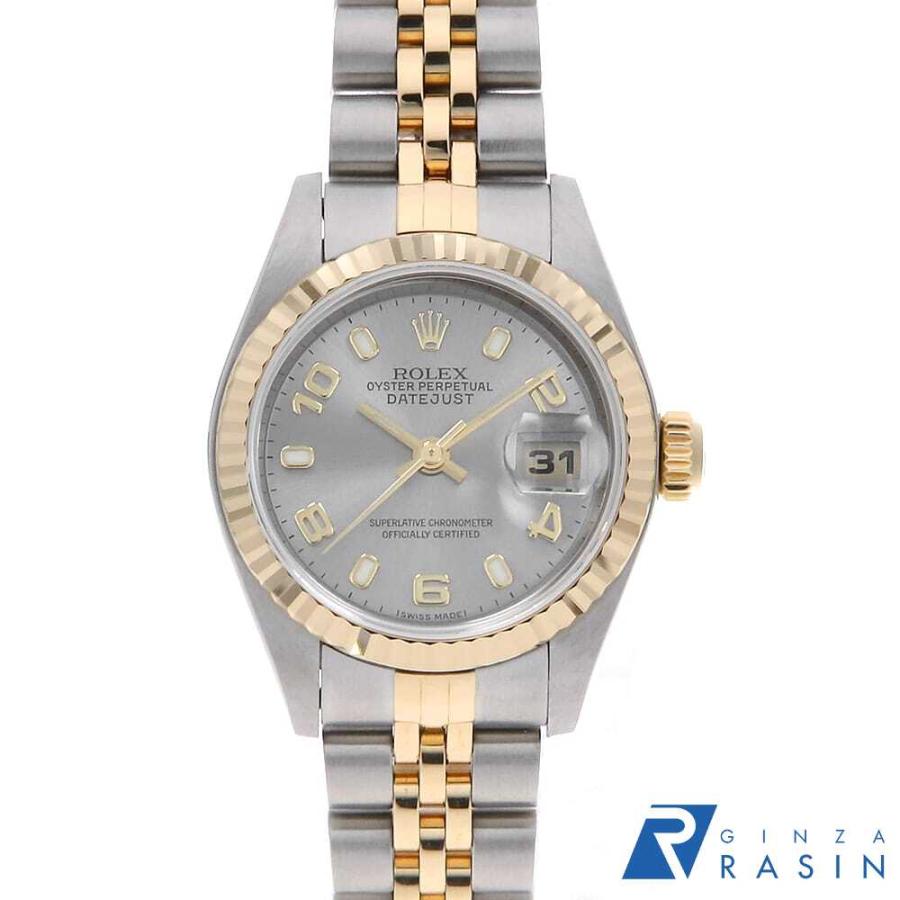 ROLEX（ロレックス） デイトジャスト 79173 グレー 飛びアラビア Y番