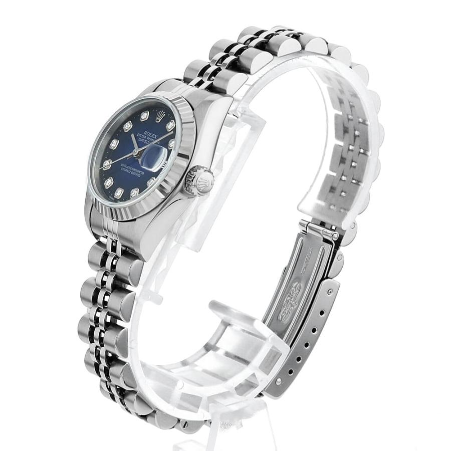 ROLEX（ロレックス） デイトジャスト 10Pダイヤ 79174G ブルー