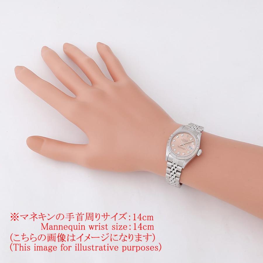 ROLEX ロレックス デイトジャスト 10Ｐダイヤ レディース 腕時計 ROLEX（ロレックス） デイトジャスト 10Pダイヤ 79174G ピンク Y番