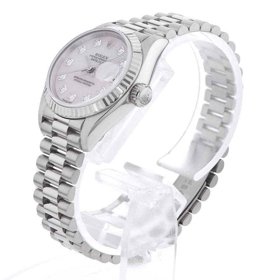 ROLEX ロレックス デイトジャスト 79179NG ピンクシェル P番