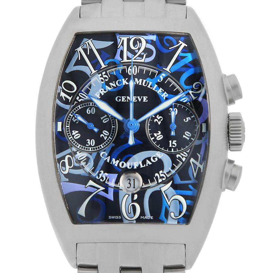 フランクミュラー カサブランカ カモフラージュ クロノグラフ 8883C CC DT BR CAMO OAC メンズ 中古 腕時計 FRANCK MULLER（フランクミュラー） カサブランカカモフラージュ