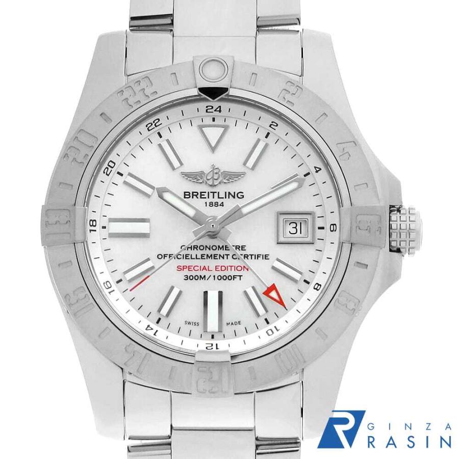 アベンジャー2 GMT Ref.A32390(A32390111G1A1) 中古品 メンズ 腕時計 ブライトリング（BREITLING） アベンジャーII GMT A32390111G1A1
