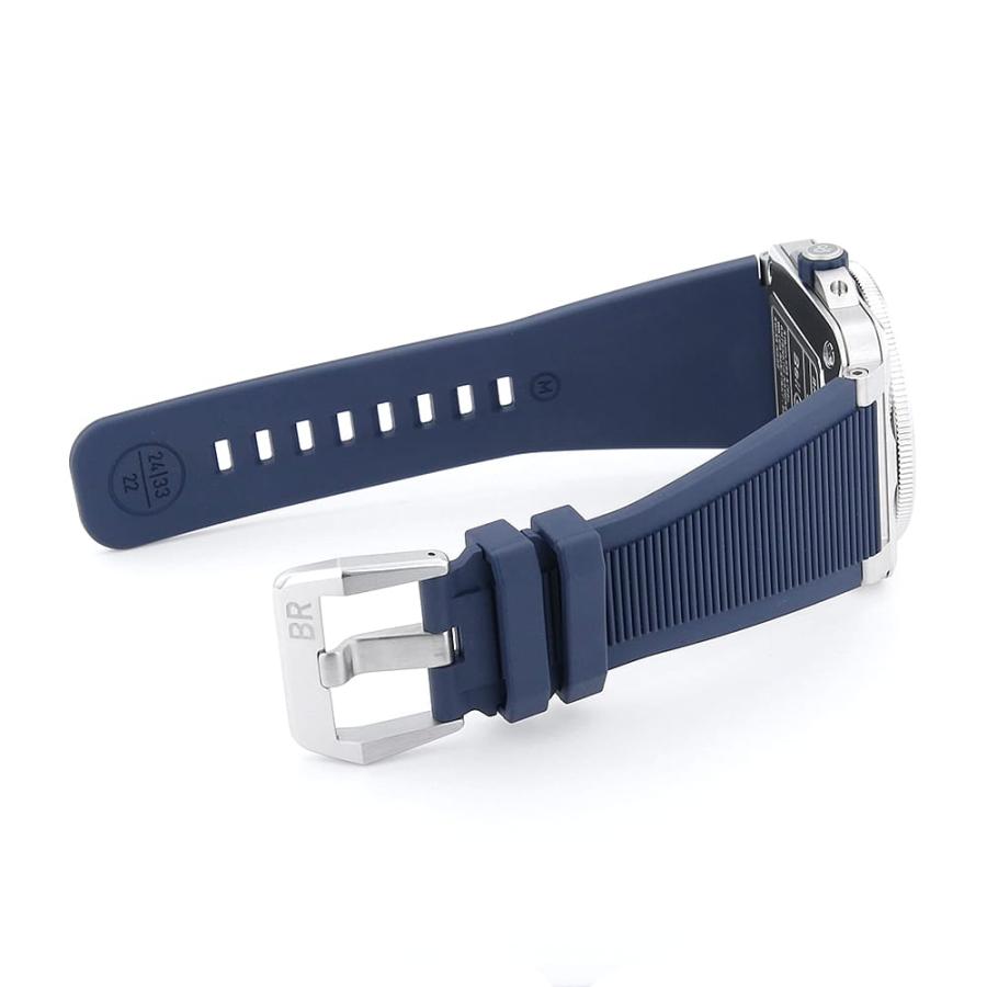 ベル&ロス BR03 ダイバー ブルー スティール BR03A-D-BLU-ST/SRB 中古