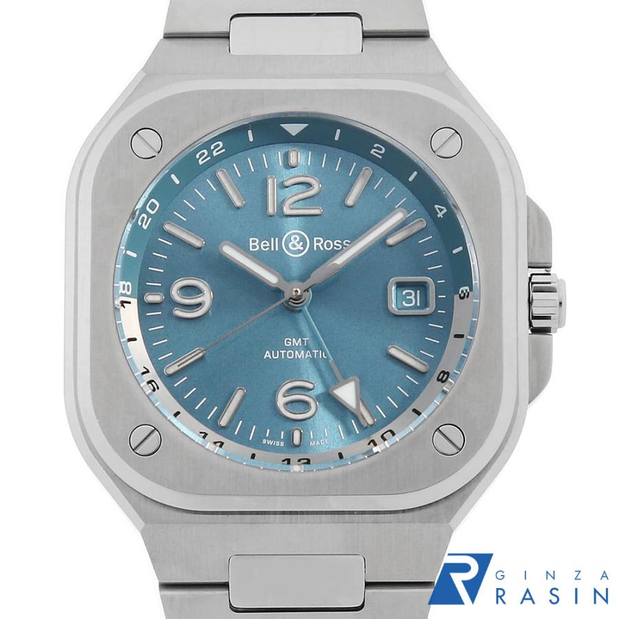 ベル&ロス ベル＆ロス GMT スカイブルー BR05G-PB-ST/SST 中古 メンズ  