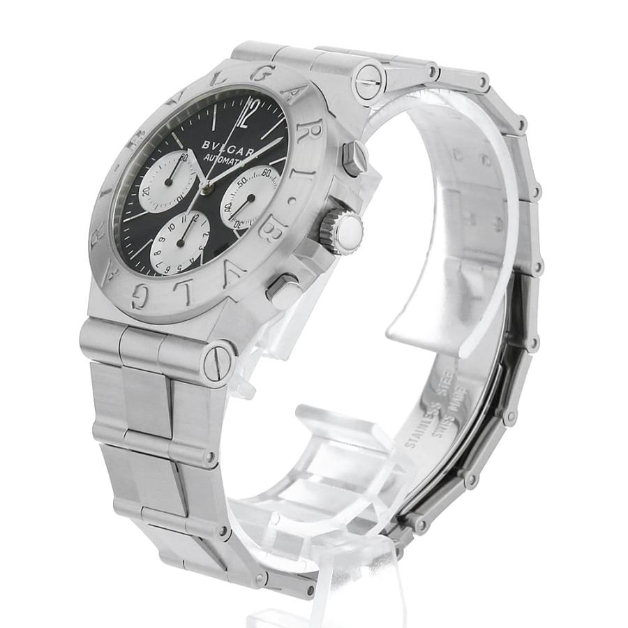 BVLGARIブルガリ ディアゴノ スポーツ クロノグラフ　ベルト3つ BVLGARI（ブルガリ） ディアゴノ スポーツ クロノグラフ CH35BSSD 中古