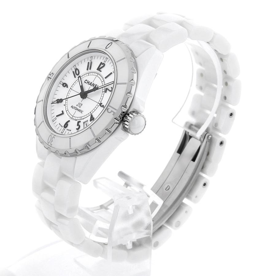 シャネル J12 白セラミック H0970 中古 メンズ 腕時計 : u-h0970-2 