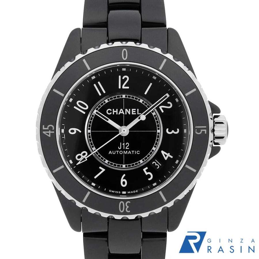 ☆美品 シャネル J12 H5697 メンズ 【中古】 CHANEL（シャネル） J12 黒セラミック H5697 中古 メンズ 腕時計