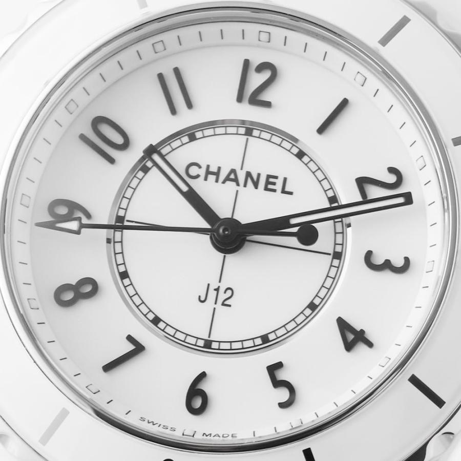 CHANEL シャネル J12 白セラミック H5698 中古 レディース 腕時計  