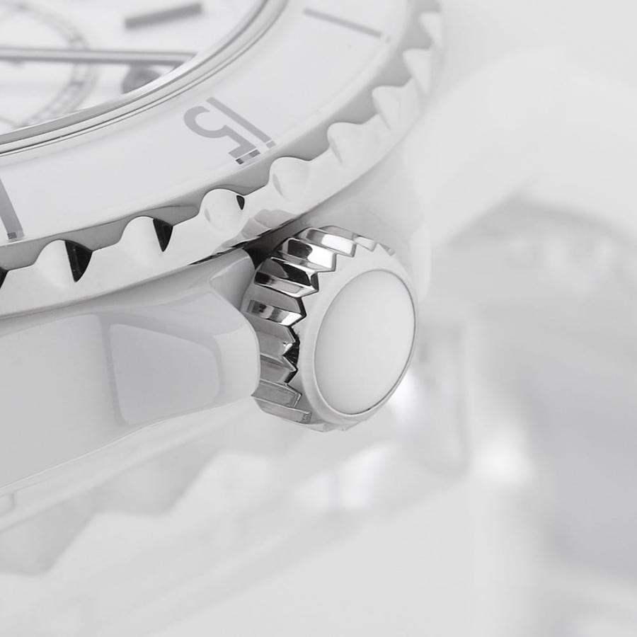 CHANEL シャネル J12 白セラミック H5698 中古 レディース 腕時計  