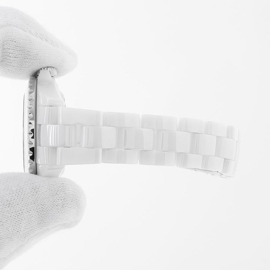 CHANEL シャネル J12 白セラミック H5698 中古 レディース 腕時計  