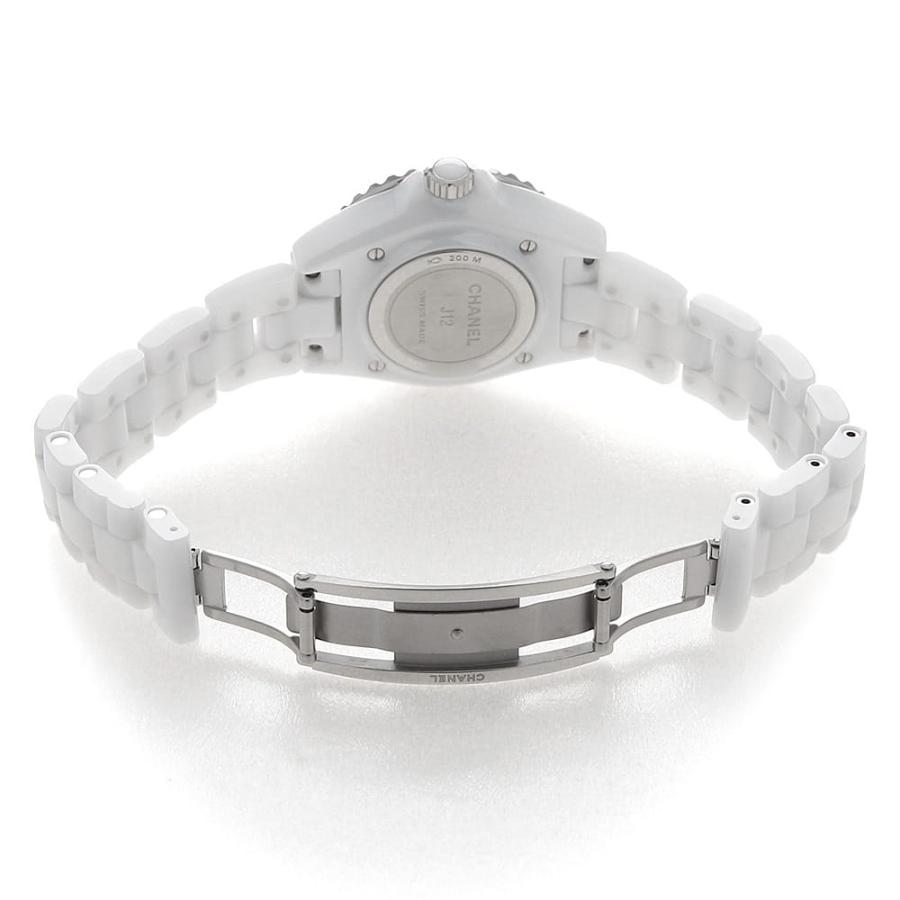 CHANEL（シャネル） J12 白セラミック 12Pダイヤ H5704 中古