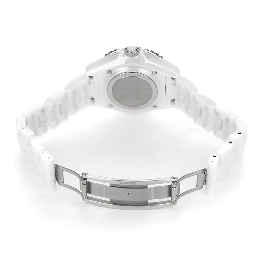 CHANEL（シャネル） J12 白セラミック 12Pダイヤ H5704 中古