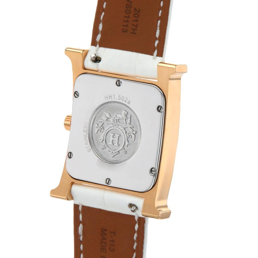 【保証書】エルメス Hウオッチ HH1.502 クォーツ ユニセックス 【中古】 HERMES - 【保証書】エルメス Hウオッチ HH1.502 クォーツ ユニ