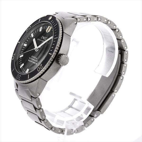 【やおよろズ】IWC Aquatimer IW353601 IWC GST アクアタイマー IW353601 ブラック メンズ 時計 【中古