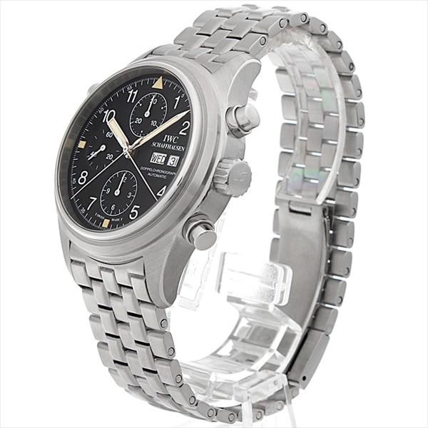 IWC SCHAFFHAUSEN ドッペルクロノグラフ IW3713 中古 メンズ 腕時計  